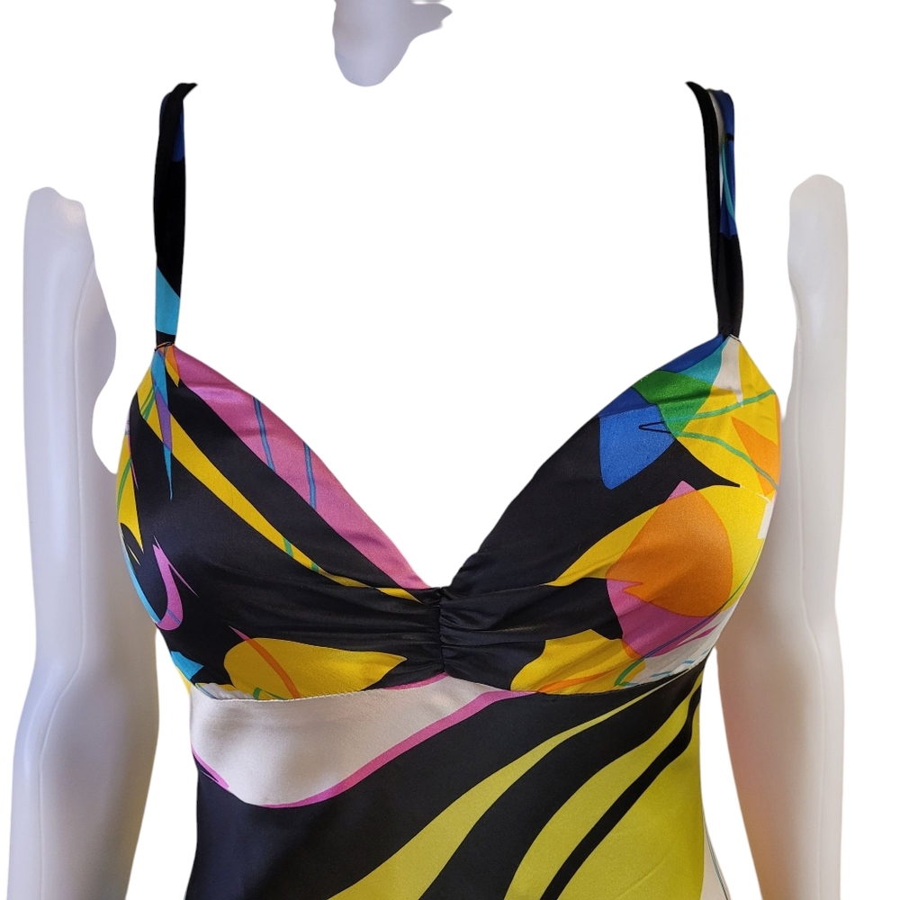 Cache Multicolor Abstract Maxi Dress - Picture 6 of 13